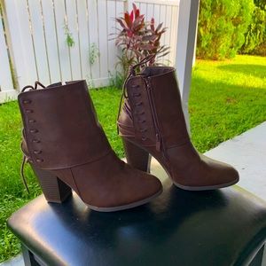 Brown Ankle Boots